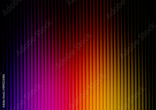 Rainbow coloured background with rippled glass design 