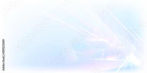 Optical prism highlights refract colorful light into gentle spectrum bands. Transparent composition ensures versatility. Perfect for modern graphic design.