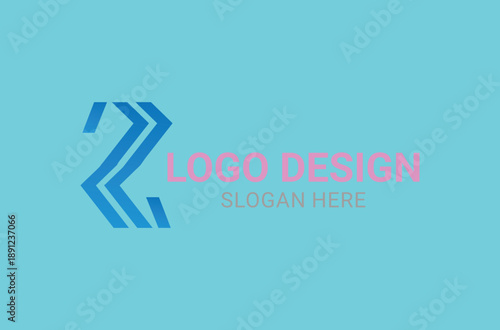 Modern Minimal Business Logo Vector | Abstract Corporate Brand Icon