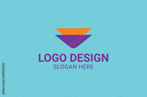 Modern Minimal Business Logo Vector | Abstract Corporate Brand Icon