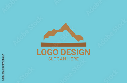 Modern Minimal Business Logo Vector | Abstract Corporate Brand Icon