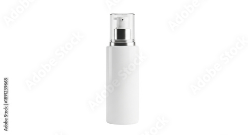 Wallpaper Mural 白いプラスチック製スプレーボトルと透明なキャップ、白背景 Torontodigital.ca