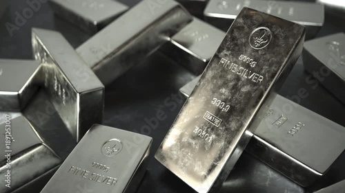 4k Video Silver Bars 5000g Chaos. ProRes 4444.
