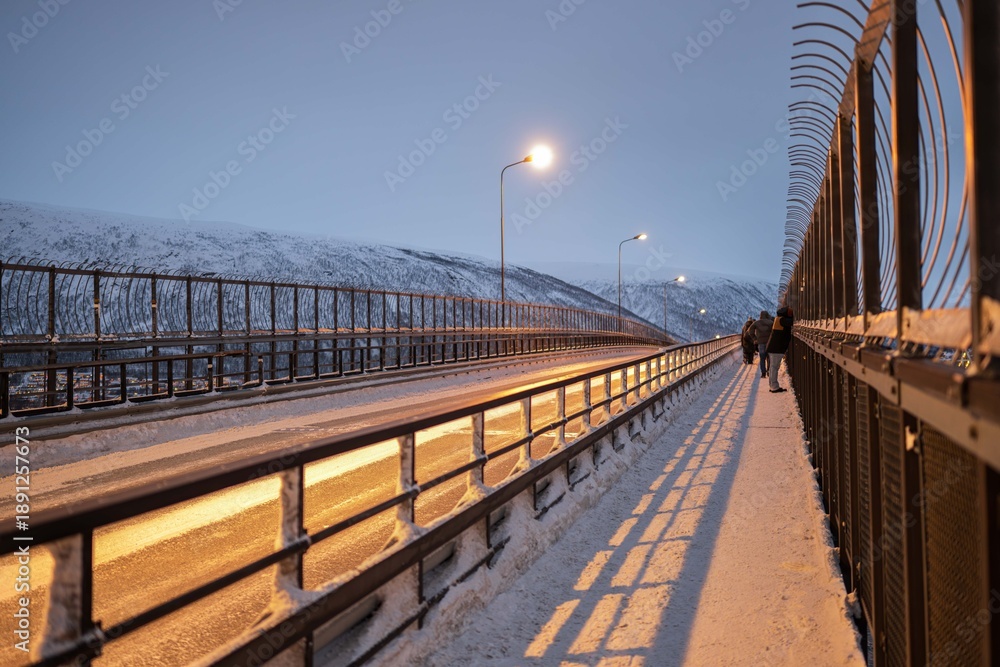 Naklejka premium Tromsø Norwegen