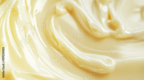 ホワイトゴールドのモイスチャークリームの背景