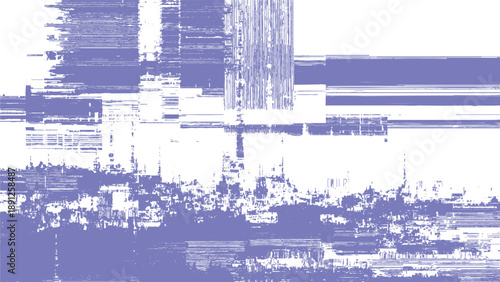 Purple abstract grunge texture with white background