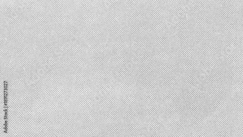 Animated White Halftone Dot Grunge Texture Background Overlay Loop.Vintage paper style motion graphic with abstract gray halftone pattern and noise grain effect for video editing.