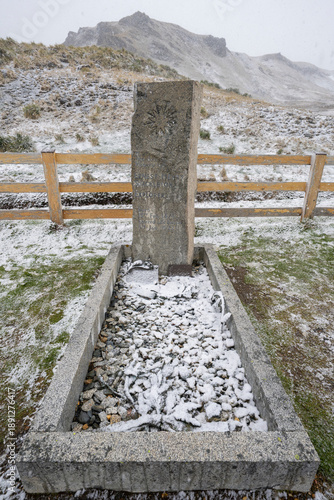 Foto Ernest Shackleton's grave