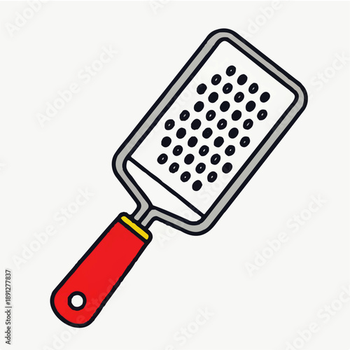cheese grater and similar icon vector