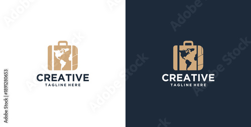 mobile application logo that allows users to manage and track trips