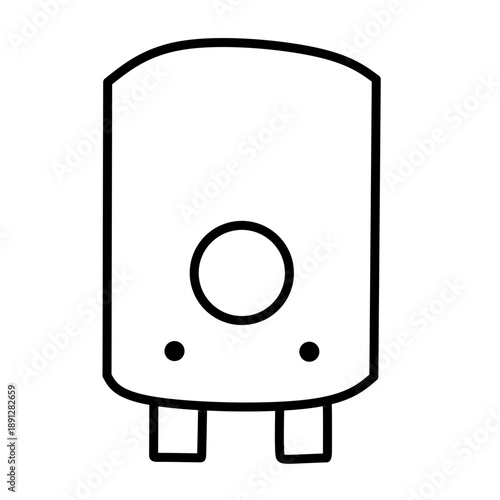 Bathroom vector icon