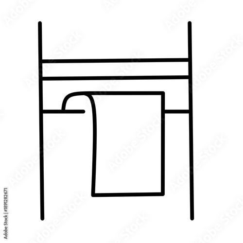 Bathroom vector icon