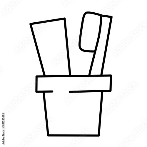 Bathroom vector icon