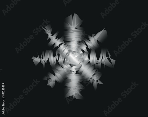 Abstract Glowing Light Effect Background with Soft Particles