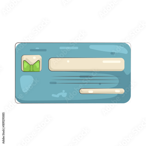 Illustration of Library Card 