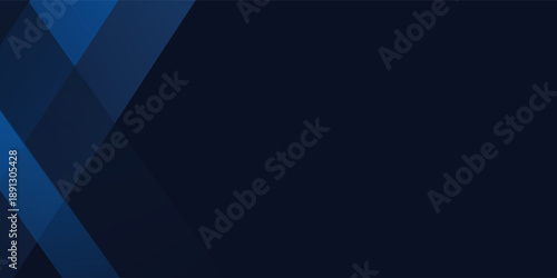 Blue black abstract background geometry shine and layer element vector for presentation design. Suit for business, corporate, institution, party, festive, seminar background art