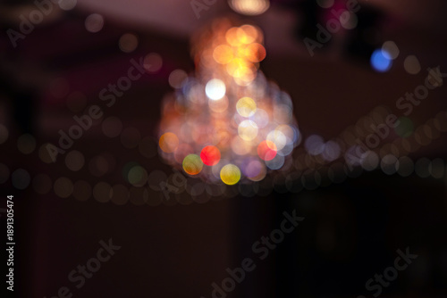 graphics background bokeh from out of focus lights