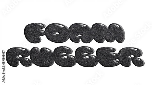 Foam rubber animation