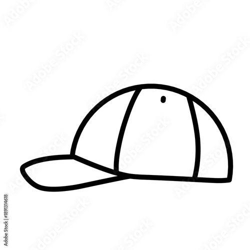 Cap icon vector