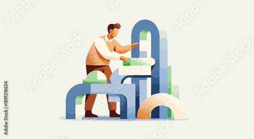 Self Directed Life Design And Conscious Personal Planning illustration