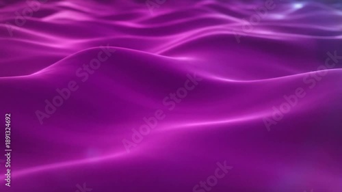 Wallpaper Mural Abstract purple and pink 3D rendered digital waves flowing across the screen with blurred background, seamless loop Torontodigital.ca