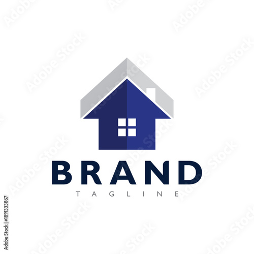 Home Architecture Logo Symbol for Professional Real Estate Branding Identity