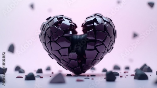 Broken heart symbol
