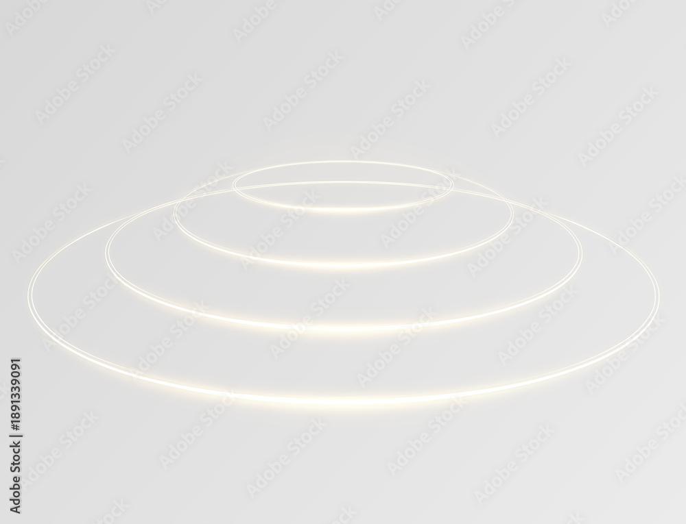 Obraz premium Line, light, gold, circle, ring, glitter gold effect background, glare and neon magic in PNG format, perfect overlay for transparent PNG images, adding the elegance of lines, light and gold png