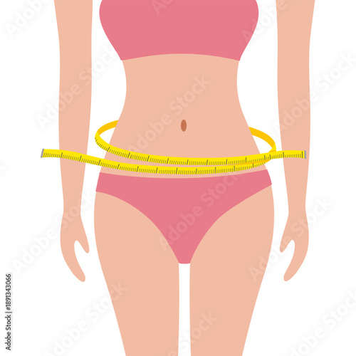 body slim Vector illustration on a transparent background.Premium quality symbols. vector line flat icon for concept and graphic design.