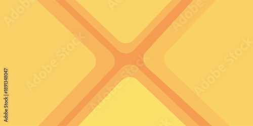 Abstract orange and yellow geometric background. Dynamic shapes composition. Cool background design for posters. Vector illustration