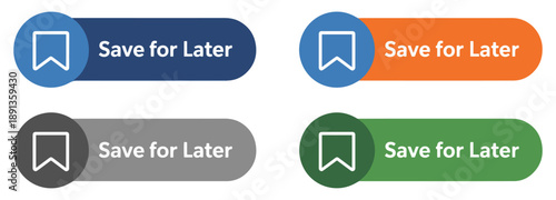 save for later button set