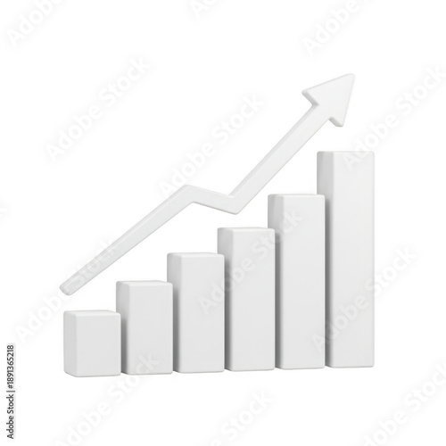 Free Download Growth chart indicating success isolated on transparent background - GFXLoad