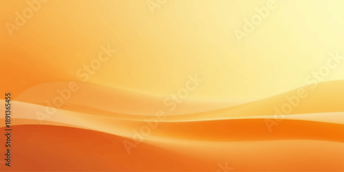 An abstract orange background vector featuring golden yellow waves and flowing gradient lines creates a dynamic motion pattern with fire-like energy for a modern wallpaper design illustration