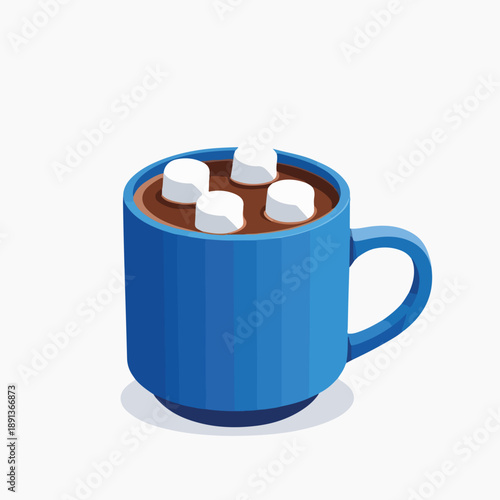 Winter Warm Sweet Beverage Icon Illustration Isolated