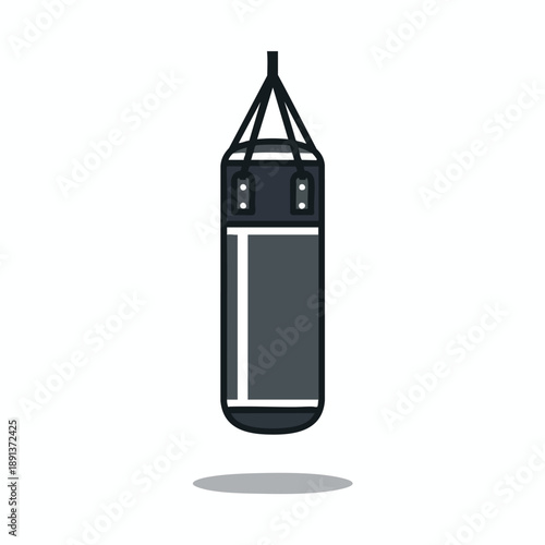 Punching Bag Illustration