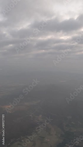 Wallpaper Mural The sky during a flight from Bangkok to Phuket. Torontodigital.ca