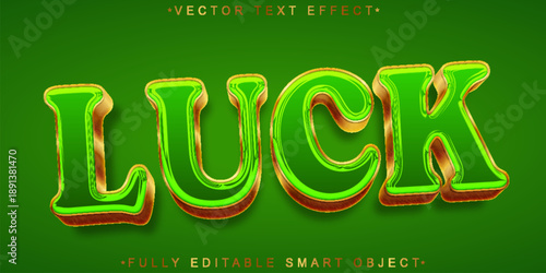  Luck and Gambling Casino Typography Vector Fully Editable Smart Object Text Effect