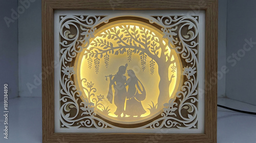 Paper Cut Light Box Art of ...