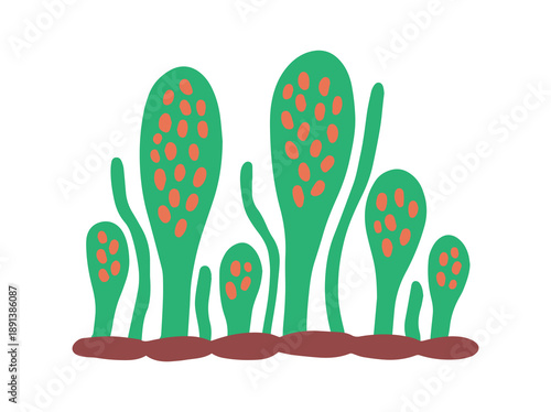 Mold Spore Ascospores Fungus Illustration
