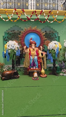 Wallpaper Mural January 26, 2026. Ganesha Museum, San Pa Thong District, Chiang Mai Province. This museum displays rare statues of Ganesha in various poses from around the world. Torontodigital.ca