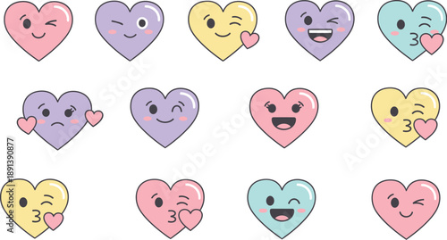 Set of colorful whisks, baking and kitchenware vector art