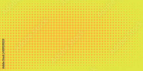 Dots halftone yellow and dark blue color pattern gradient grunge texture background. vector grunge modern