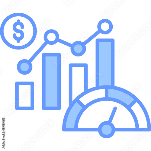 Growth Chart Icon