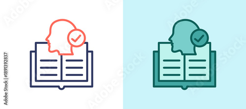 Self Learning whitegreen icon