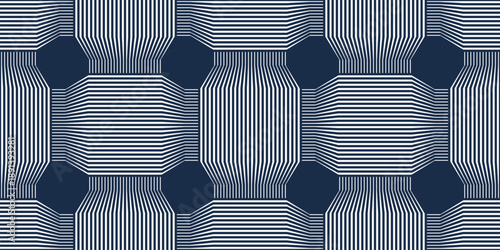 Metal mesh seamless pattern, steel interlaced net geometric vector continuous abstract background, steel lattice web endless wallpaper.