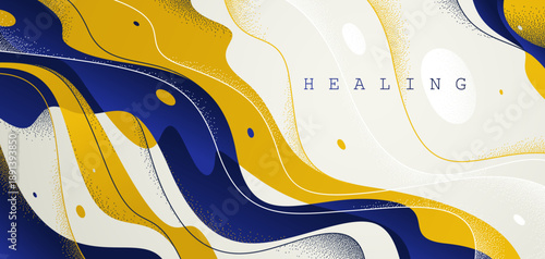 Abstract vector background with curvy fluid shapes, lava lamp curves art wallpaper, smooth lines amorphous watery style, flowing molten shapes.