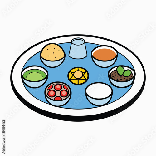 A warm Passover background with matzah, wine cups, herbs, and gentle Hebrew motifs, symbolizing freedom, tradition, and the story of Exodus in soft, festive tones.