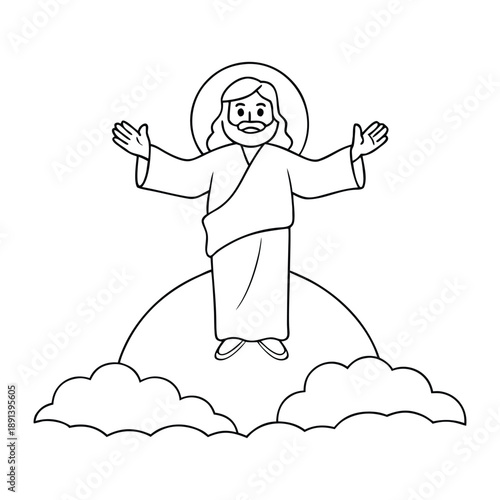 The resurrection of Jesus celebrates hope and new life, as He rises from the tomb, conquering death and bringing light, faith, and salvation to the world.
