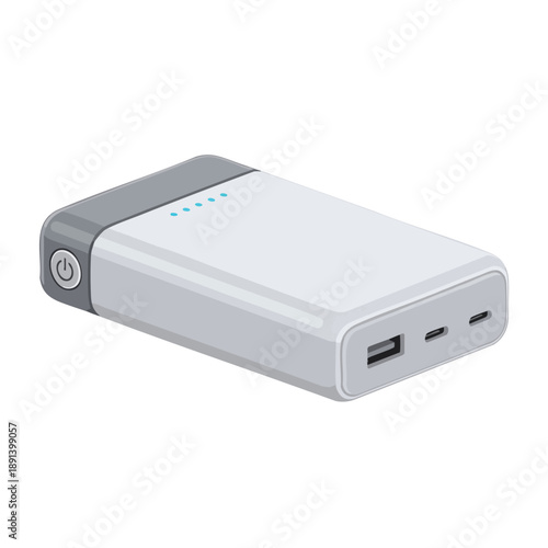 Portable Power Bank with USB Ports