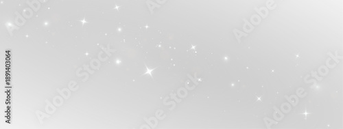 Golden festive sparkle with glowing magical particles, shimmering holiday glitter dust, and radiant Christmas illumination isolated on transparent background